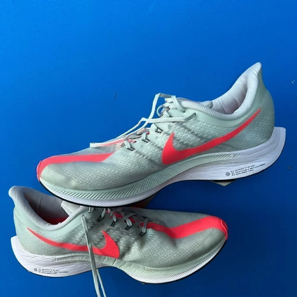NIKE ZOOM PEGASUS 35 TURBO GREY/BLCK [AJ4114 060] US MEN SZ 15  Authentic